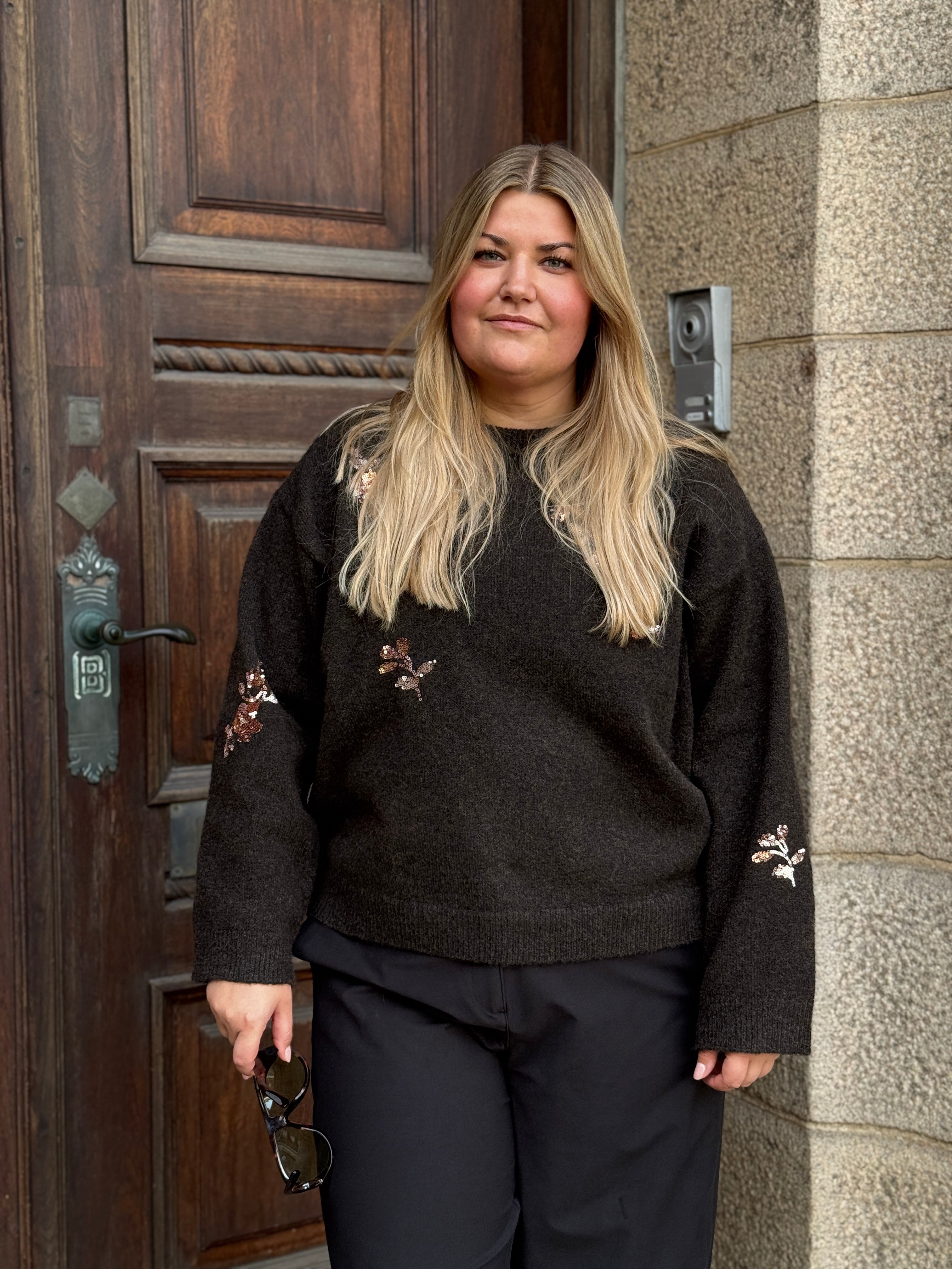 VMCAMELIA Pullover - Chocolate Torte